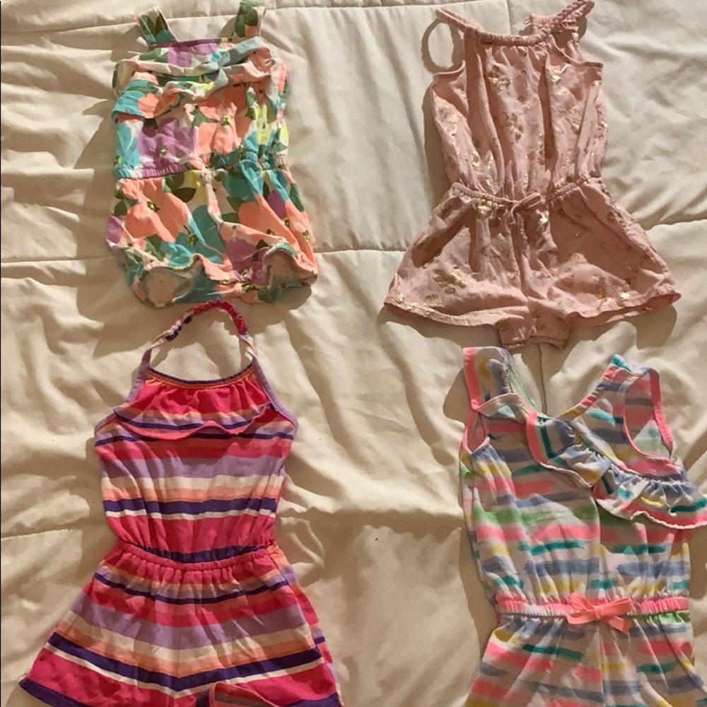 Infant girl rompers